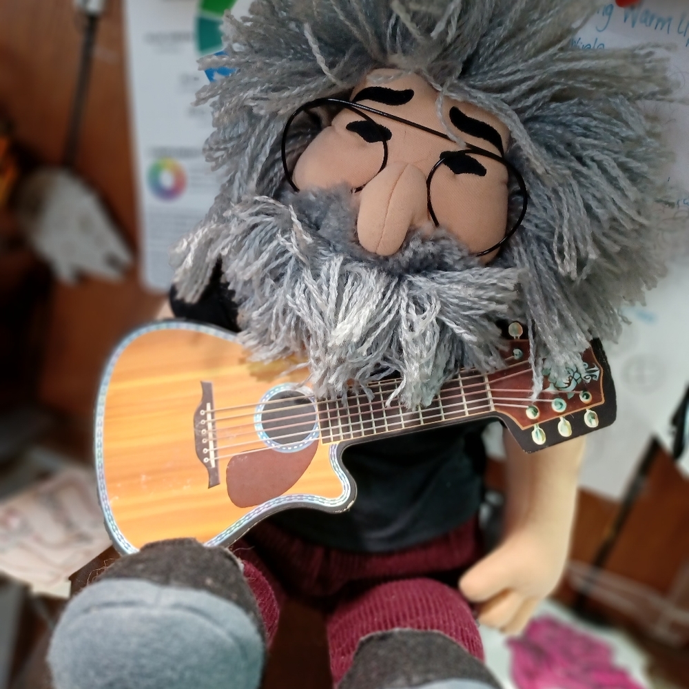 Plush Liquid Blue Jerry Garcia by Gund
